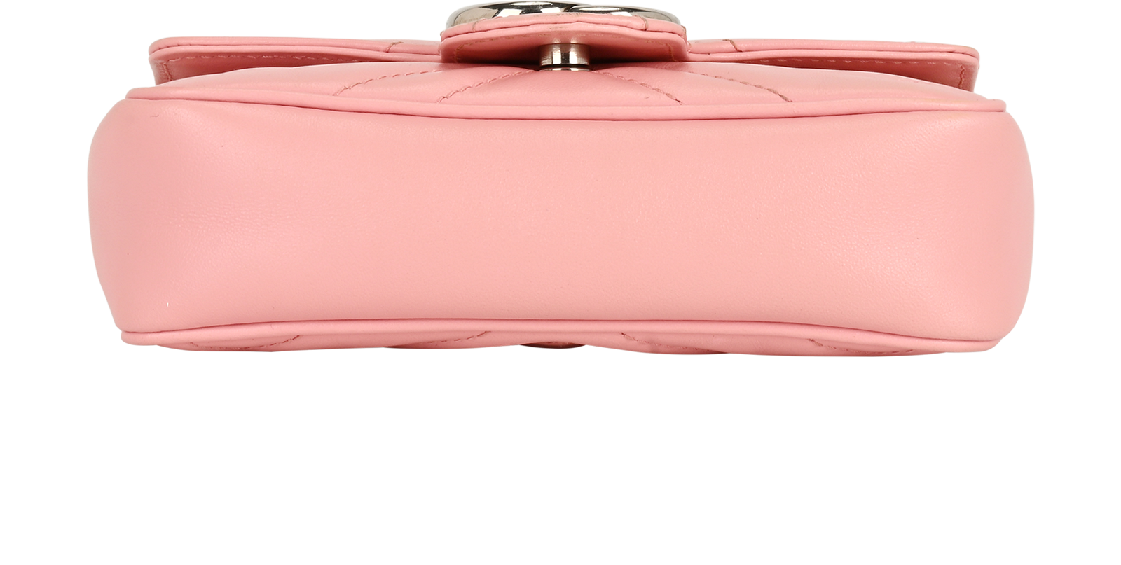 Mini GG Marmont Shoulder Bag, &pound;590, Handbags, Pink, Leather, Top view